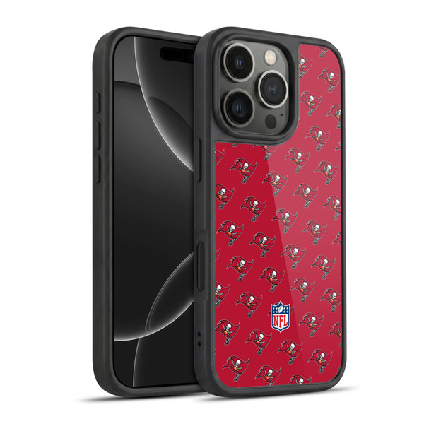 NFL Tampa Bay Buccaneers Artwork Patterns Gel Armour Case For Apple iPhone 16 Pro