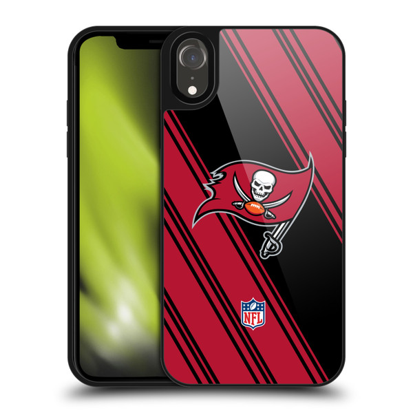 NFL Tampa Bay Buccaneers Artwork Stripes Gel Armour Case For Apple iPhone XR