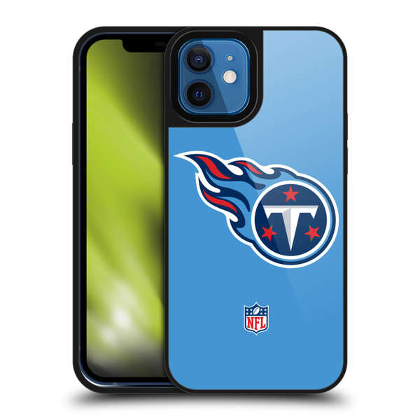 NFL Tennessee Titans Logo Plain Gel Armour Case For Apple iPhone 12 / iPhone 12 Pro
