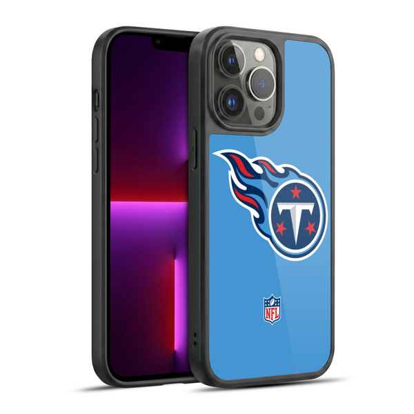 NFL Tennessee Titans Logo Plain Gel Armour Case For Apple iPhone 13 Pro Max