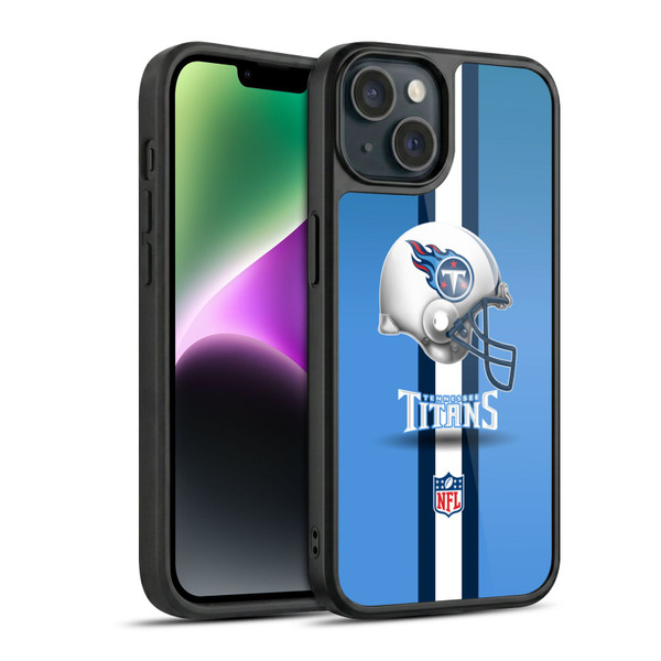 NFL Tennessee Titans Logo Helmet Gel Armour Case For Apple iPhone 14
