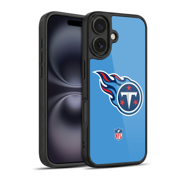 NFL Tennessee Titans Logo Plain Gel Armour Case For Apple iPhone 16