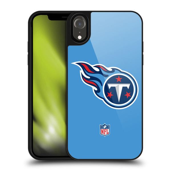 NFL Tennessee Titans Logo Plain Gel Armour Case For Apple iPhone XR