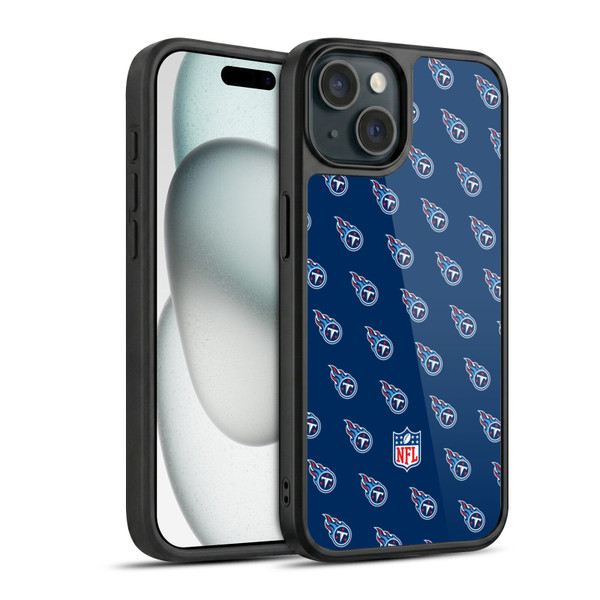 NFL Tennessee Titans Artwork Patterns Gel Armour Case For Apple iPhone 15