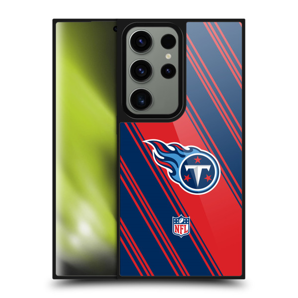 NFL Tennessee Titans Artwork Stripes Gel Armour Case For Samsung Galaxy S24 Ultra 5G