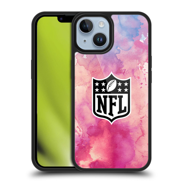 NFL Shield Watercolor Gel Armour Case For Apple iPhone 14