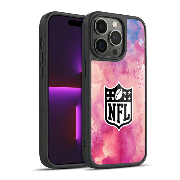 NFL Shield Watercolor Gel Armour Case For Apple iPhone 14 Pro