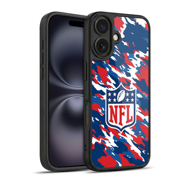 NFL Shield Camouflage Gel Armour Case For Apple iPhone 16