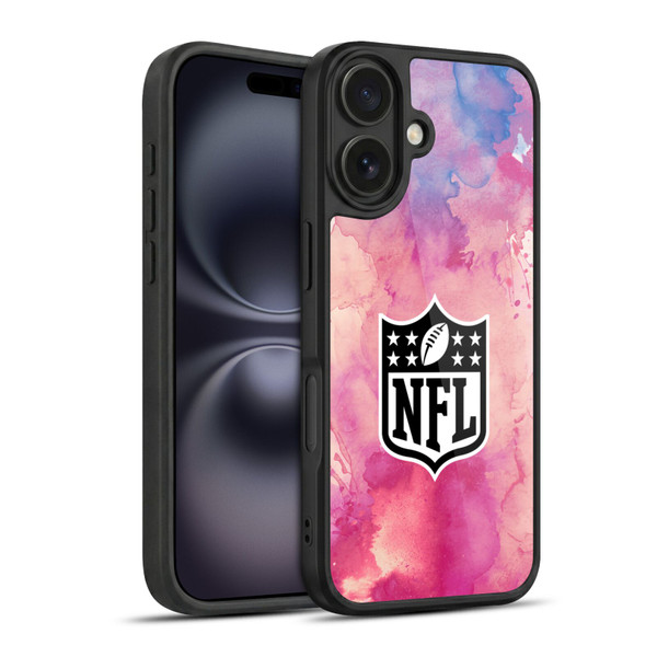 NFL Shield Watercolor Gel Armour Case For Apple iPhone 16