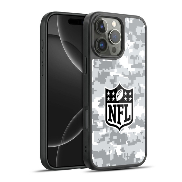 NFL Shield Digital Camouflage Gel Armour Case For Apple iPhone 16 Pro Max