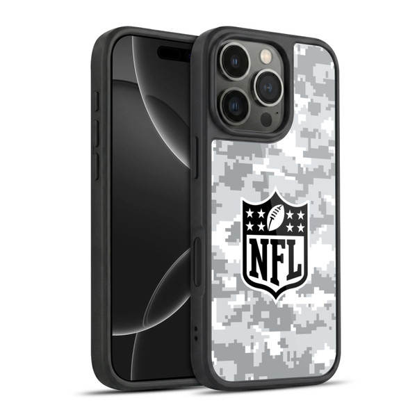 NFL Shield Digital Camouflage Gel Armour Case For Apple iPhone 16 Pro