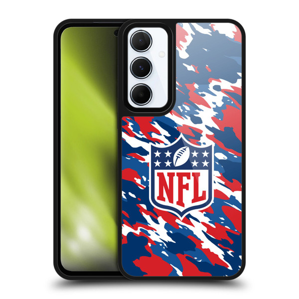 NFL Shield Camouflage Gel Armour Case For Samsung Galaxy A55 5G