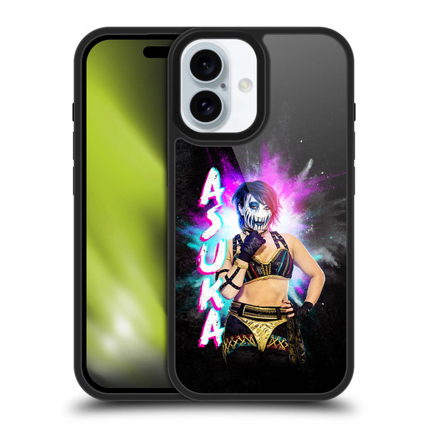 WWE Asuka Black Portrait Gel Armour Case For Apple iPhone 16