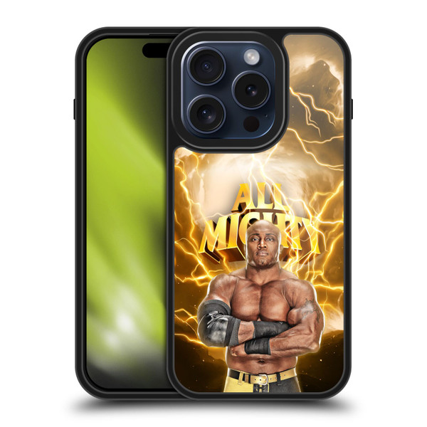 WWE Bobby Lashley Portrait Gel Armour Case For Apple iPhone 15 Pro