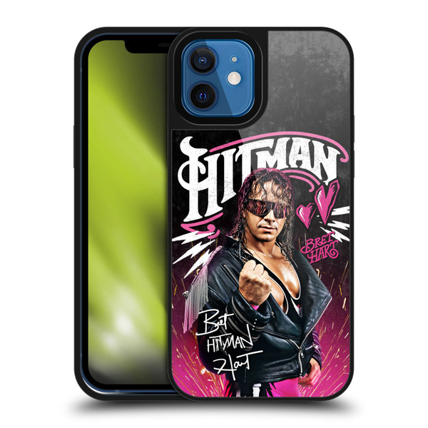 WWE Bret Hart Hitman Graphics Gel Armour Case For Apple iPhone 12 / iPhone 12 Pro