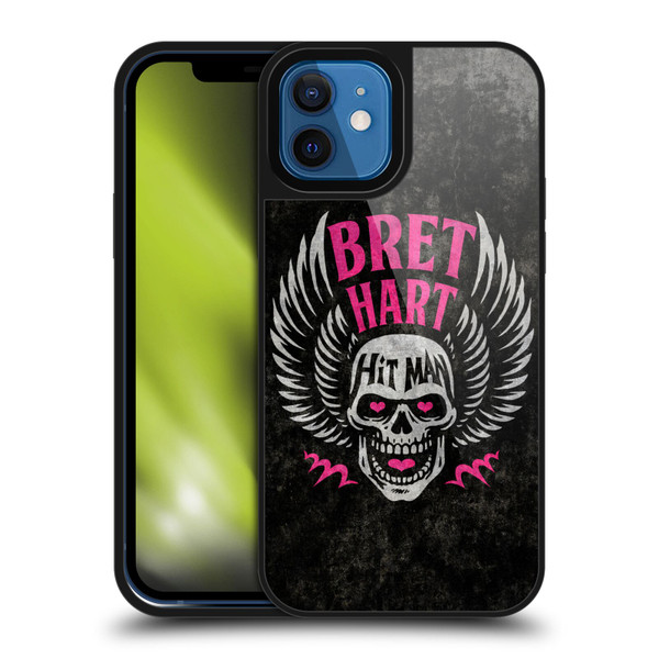 WWE Bret Hart Hitman Skull Gel Armour Case For Apple iPhone 12 / iPhone 12 Pro