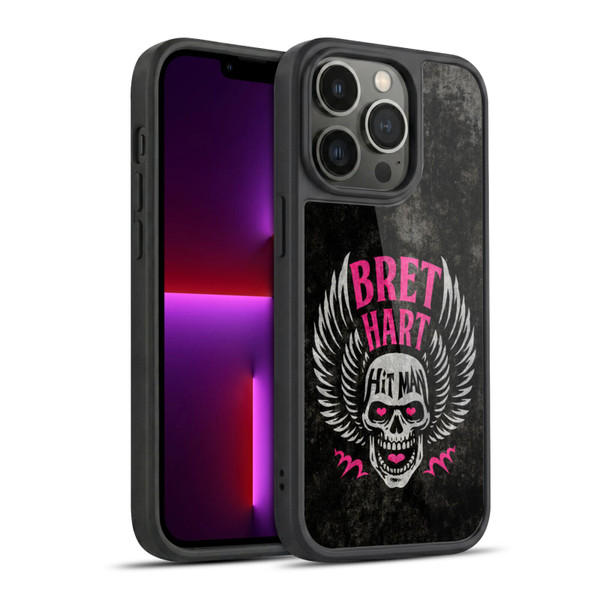 WWE Bret Hart Hitman Skull Gel Armour Case For Apple iPhone 13 Pro