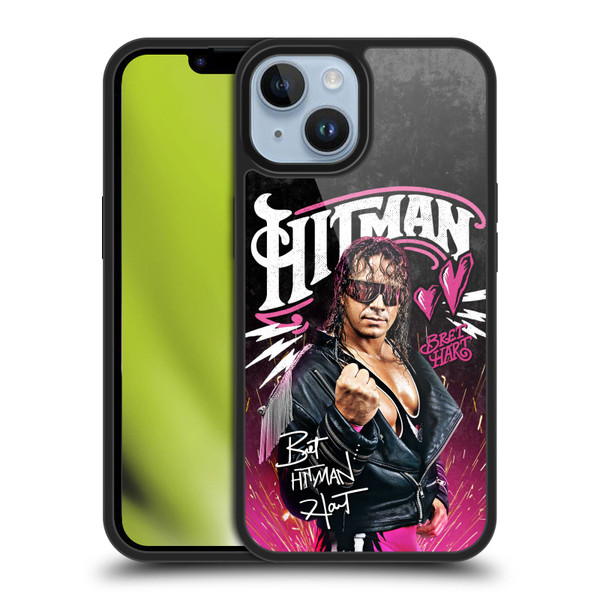 WWE Bret Hart Hitman Graphics Gel Armour Case For Apple iPhone 14