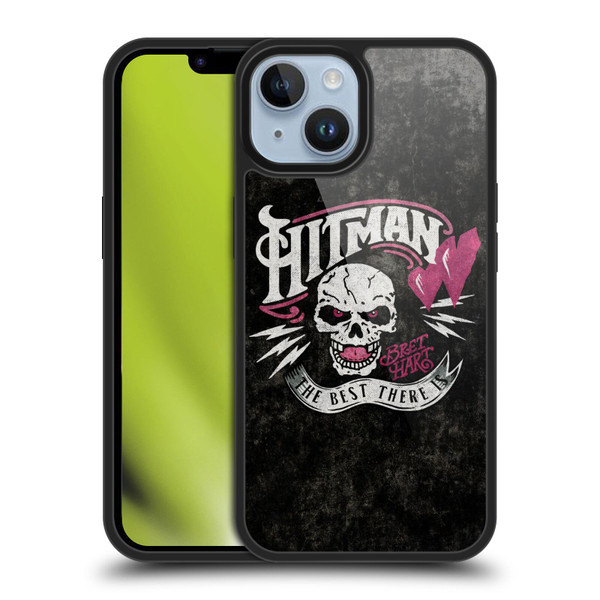 WWE Bret Hart Hitman Logo Gel Armour Case For Apple iPhone 14