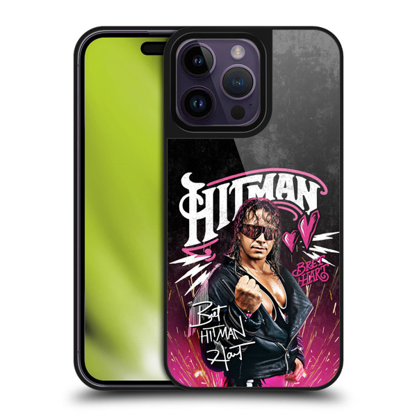 WWE Bret Hart Hitman Graphics Gel Armour Case For Apple iPhone 14 Pro Max