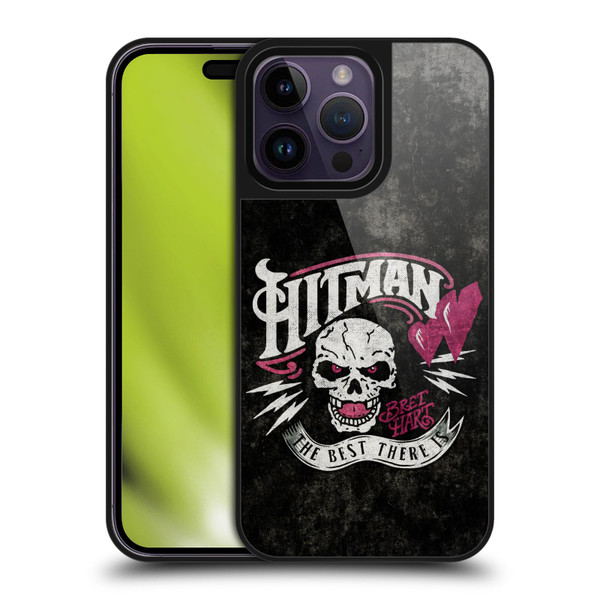 WWE Bret Hart Hitman Logo Gel Armour Case For Apple iPhone 14 Pro Max