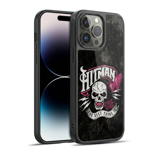 WWE Bret Hart Hitman Logo Gel Armour Case For Apple iPhone 14 Pro Max