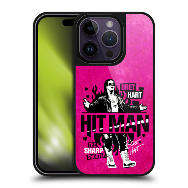 WWE Bret Hart Hitman Gel Armour Case For Apple iPhone 14 Pro