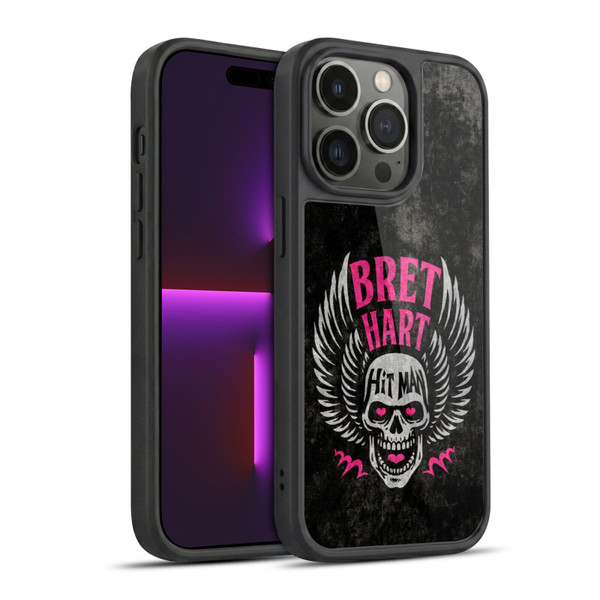 WWE Bret Hart Hitman Skull Gel Armour Case For Apple iPhone 14 Pro