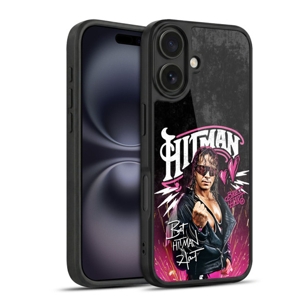 WWE Bret Hart Hitman Graphics Gel Armour Case For Apple iPhone 16