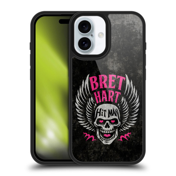 WWE Bret Hart Hitman Skull Gel Armour Case For Apple iPhone 16