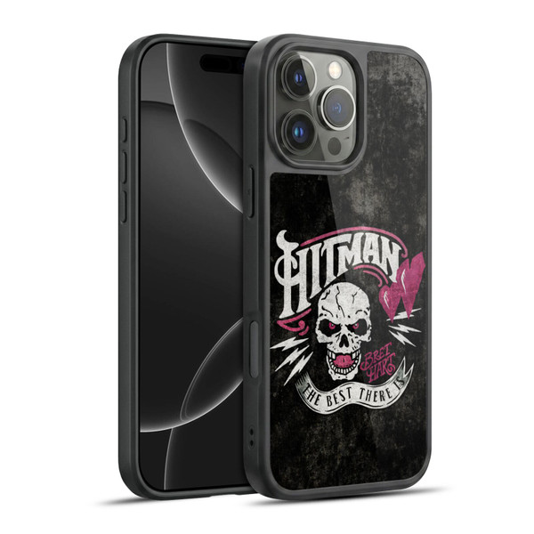 WWE Bret Hart Hitman Logo Gel Armour Case For Apple iPhone 16 Pro Max
