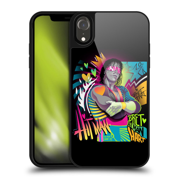 WWE Bret Hart Neon Art Gel Armour Case For Apple iPhone XR