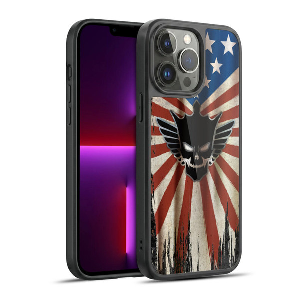 WWE Cody Rhodes Distressed Flag Gel Armour Case For Apple iPhone 13 Pro Max