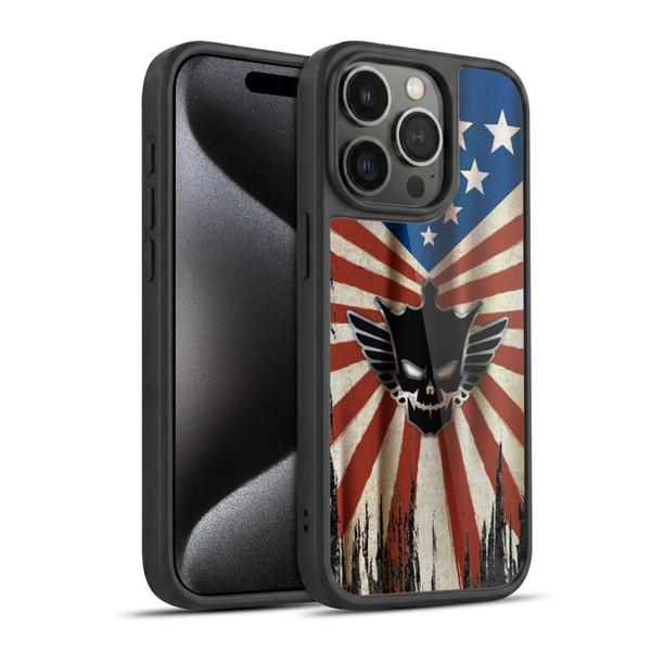 WWE Cody Rhodes Distressed Flag Gel Armour Case For Apple iPhone 15 Pro