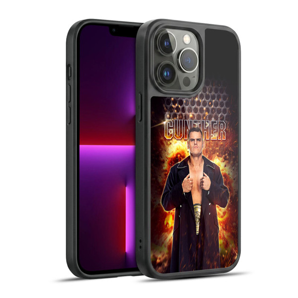 WWE Gunther Portrait Gel Armour Case For Apple iPhone 13 Pro Max