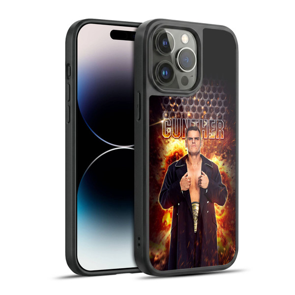 WWE Gunther Portrait Gel Armour Case For Apple iPhone 14 Pro Max