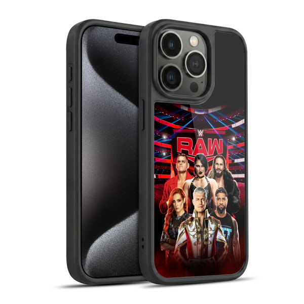 WWE Pay-Per-View Superstars 2024 Raw Gel Armour Case For Apple iPhone 15 Pro