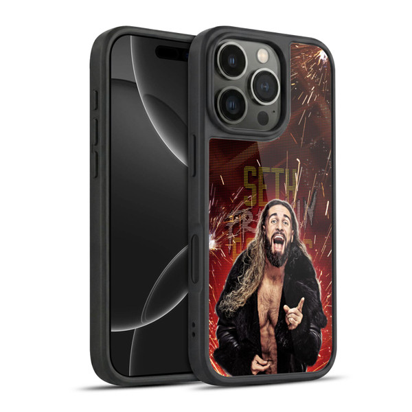 WWE Seth Rollins LED Gel Armour Case For Apple iPhone 16 Pro