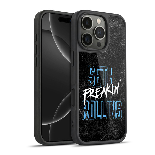 WWE Seth Rollins Logotype Gel Armour Case For Apple iPhone 16 Pro