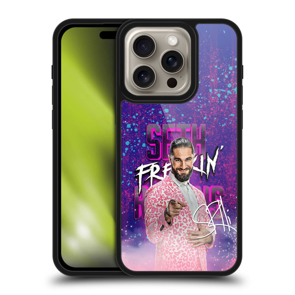WWE Seth Rollins Seth Freakin' Rollins Gel Armour Case For Apple iPhone 16 Pro