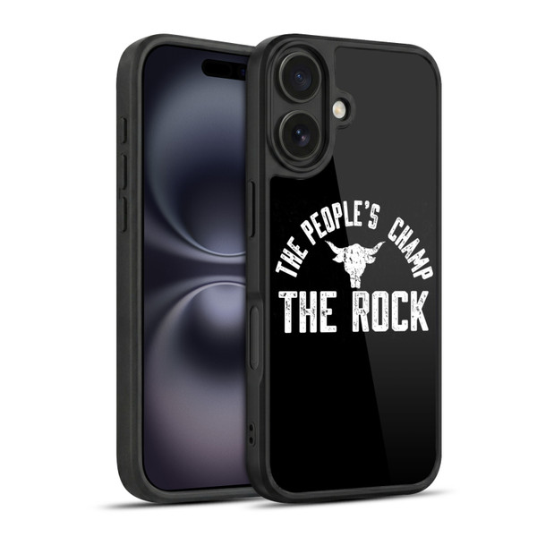 WWE The Rock The People's Champ Gel Armour Case For Apple iPhone 16