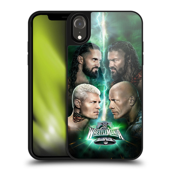 WWE Wrestlemania 40 Key Art Poster Gel Armour Case For Apple iPhone XR