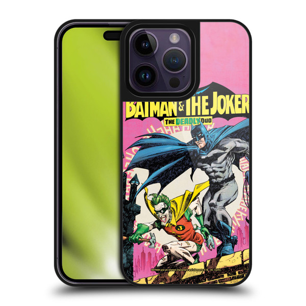 Batman DC Comics 90th Anniversary Comic Books Batman And Joker Gel Armour Case For Apple iPhone 14 Pro Max Batman DC Comics 90th Anniversary Comic Books Batman And Joker Gel Armour Case For Apple iPhone 14 Pro Max