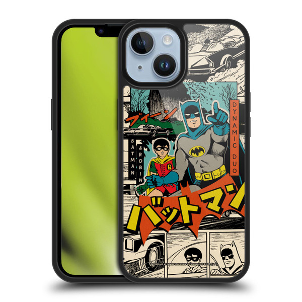 Batman DC Comics Bat-Manga! Collage Gel Armour Case For Apple iPhone 14