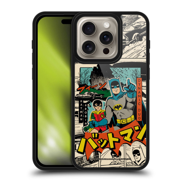 Batman DC Comics Bat-Manga! Collage Gel Armour Case For Apple iPhone 16 Pro
