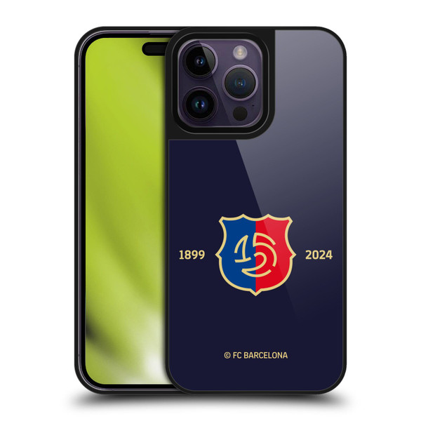 FC Barcelona 125th Anniversary Logo Stack Gel Armour Case For Apple iPhone 14 Pro Max