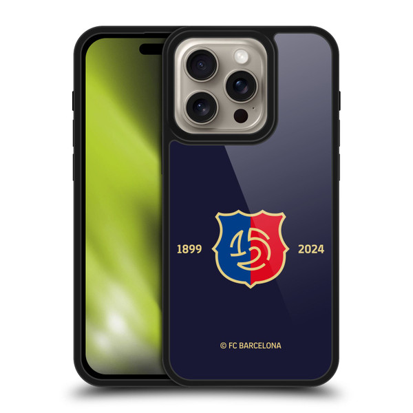 FC Barcelona 125th Anniversary Logo Stack Gel Armour Case For Apple iPhone 16 Pro