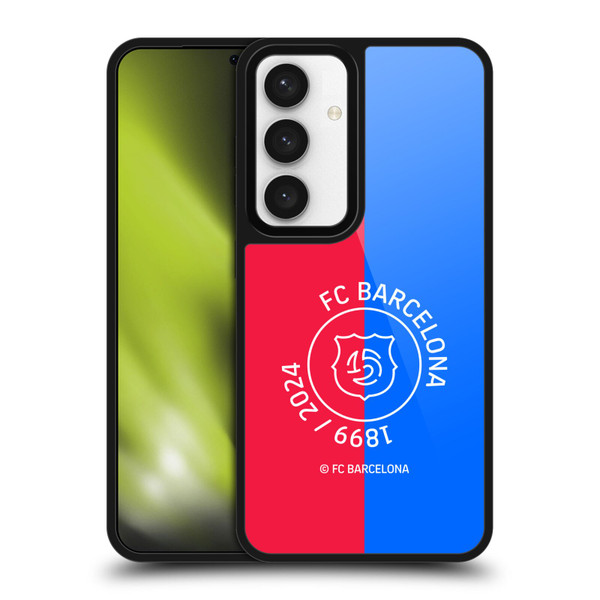 FC Barcelona 125th Anniversary Red & Blue Gel Armour Case For Samsung Galaxy S24 5G