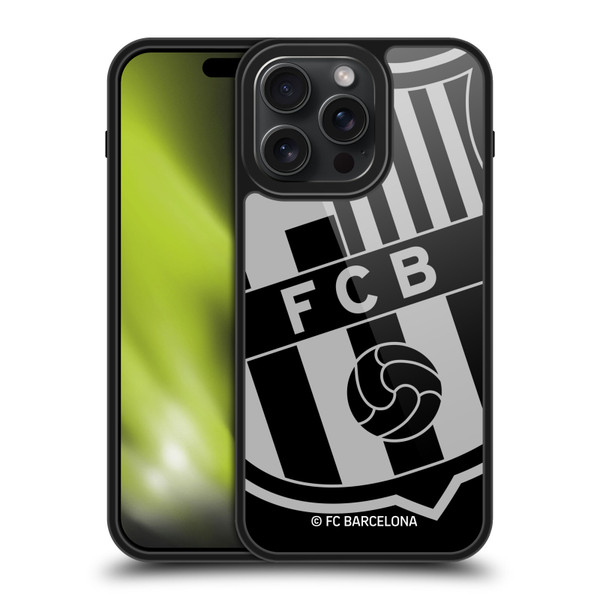 FC Barcelona Crest Oversized Gel Armour Case For Apple iPhone 15 Pro Max