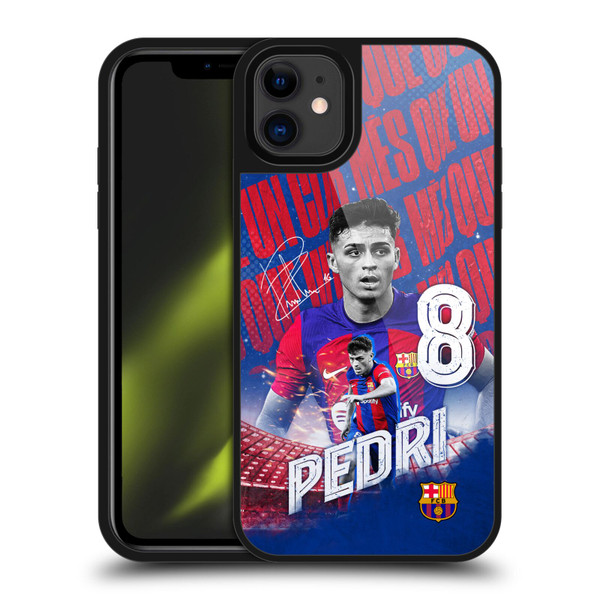 FC Barcelona 2023/24 First Team Pedri Gel Armour Case For Apple iPhone 11